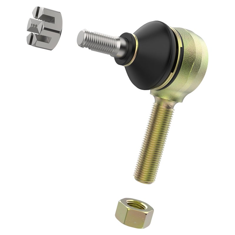 10L0L Golf Cart Tie Rod End Kit for Club Car DS 1976-2008 Gas & Electric, Left-Hand & Right-Hand Thread Ball Joint, OEM# 7539 7540 - Image 5